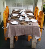 Breakfast on Veranda